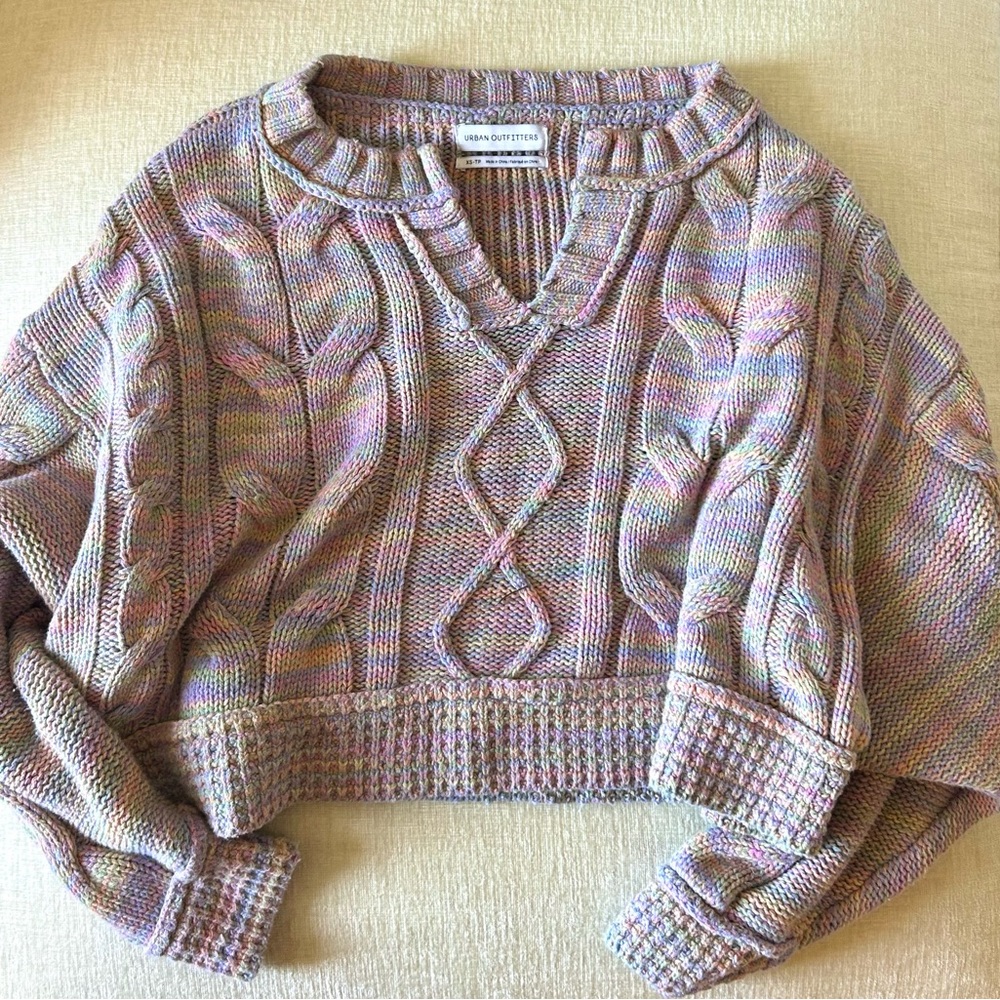 Urban Outfitters Multi Colored/Rainbow Sweater